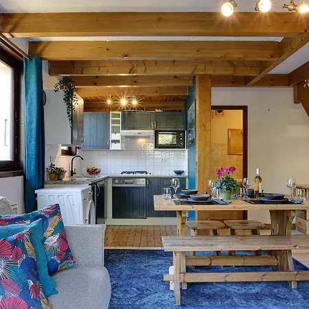 Apartmán Garden Chalet In Centre Chamonix